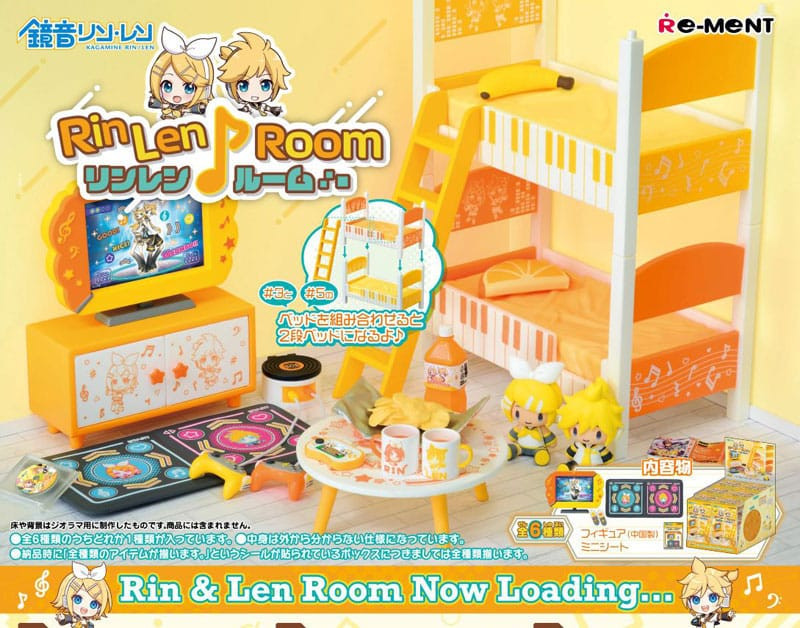 Hatsune Miku Minifiguren Rin Len Room Display (6)