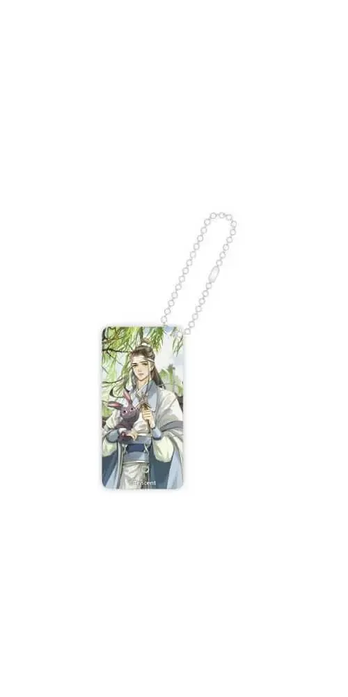 Grandmaster of Demonic Cultivation Summer Season Series Acryl Domino Schlüsselanhänger Lan Wangji 6 cm