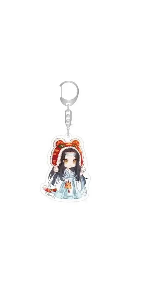 Grandmaster of Demonic Cultivation Acryl Schlüsselanhänger Lan Wangji Chibi Style 7 cm
