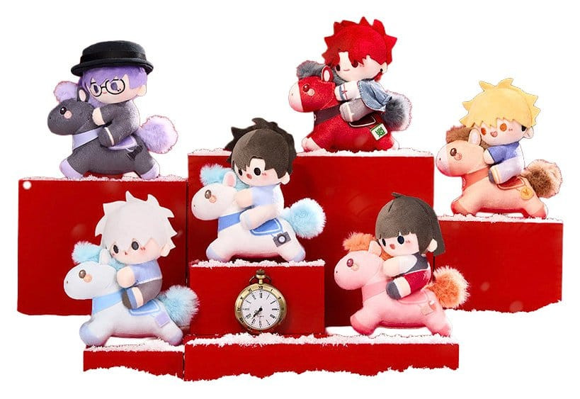 Link Click Mini Plüschfiguren Ride on Dreams Blind Box 13 cm Display (6)