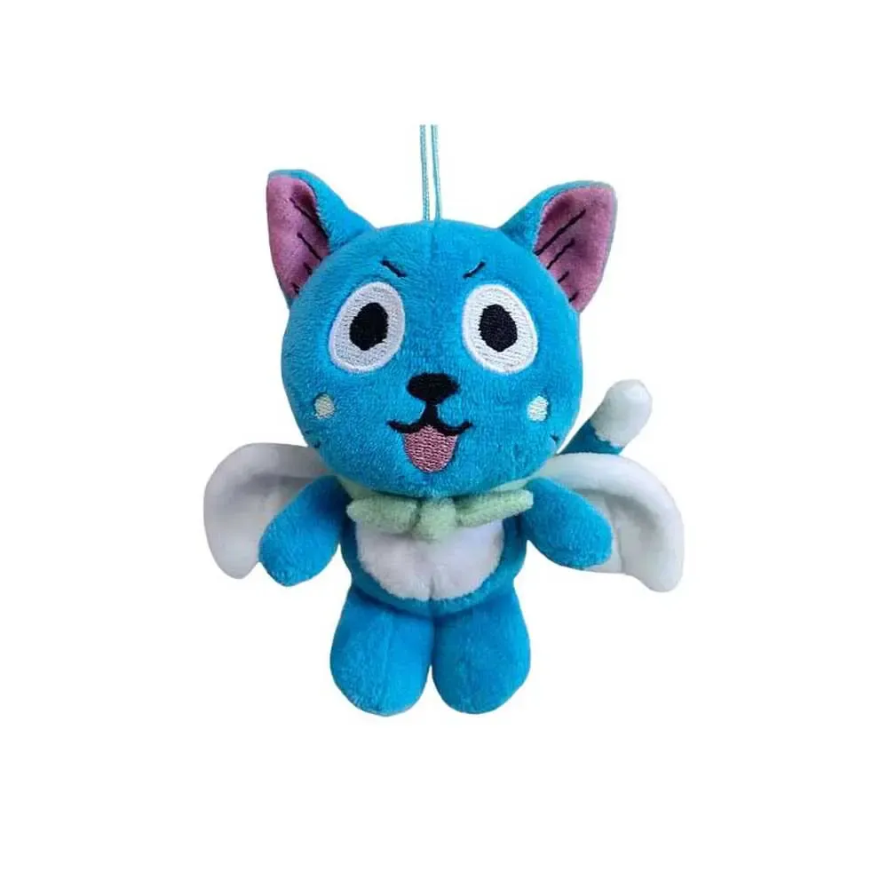 Fairy Tail Plüschfigur mit Schlüsselanhänger Happy 10 cm