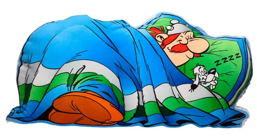 Asterix Kissen Sleeping Obelix 45 cm