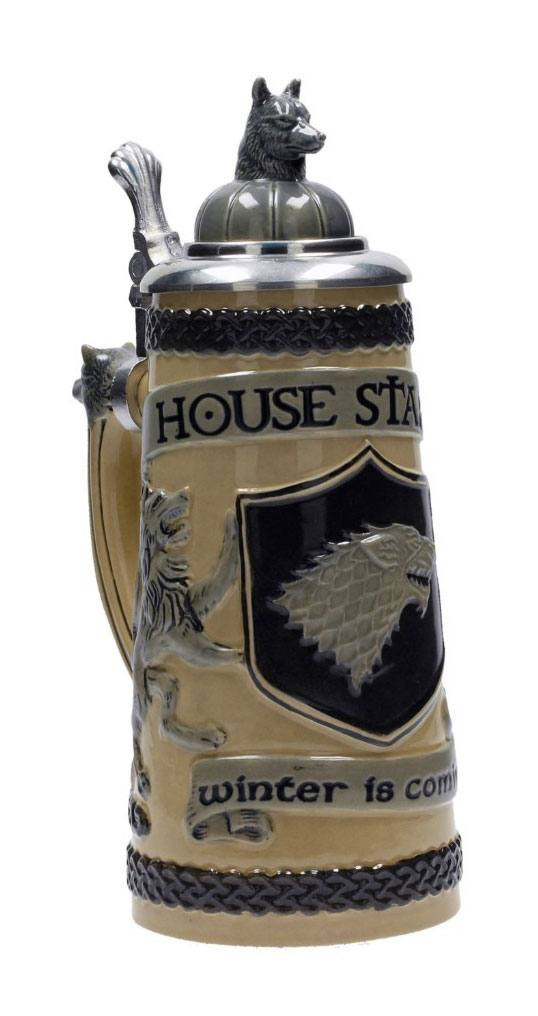 Game of Thrones Bayrischer Bierkrug Stark