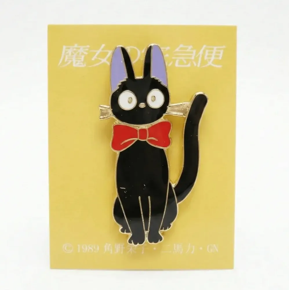 Kiki´s kleiner Lieferservice Anstecker Jiji Ribbon Label