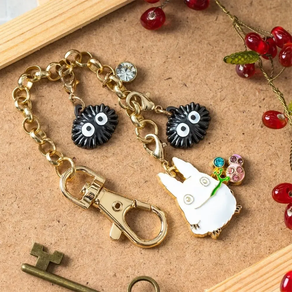 Mein Nachbar Totoro Charm Chain Schlüsselanhänger Small Totoro & Fruits