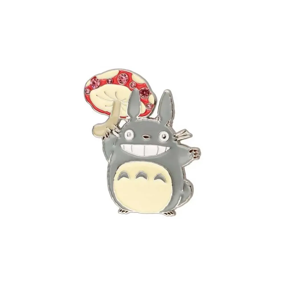 Mein Nachbar Totoro Metall-Brosche Totoro Mushroom