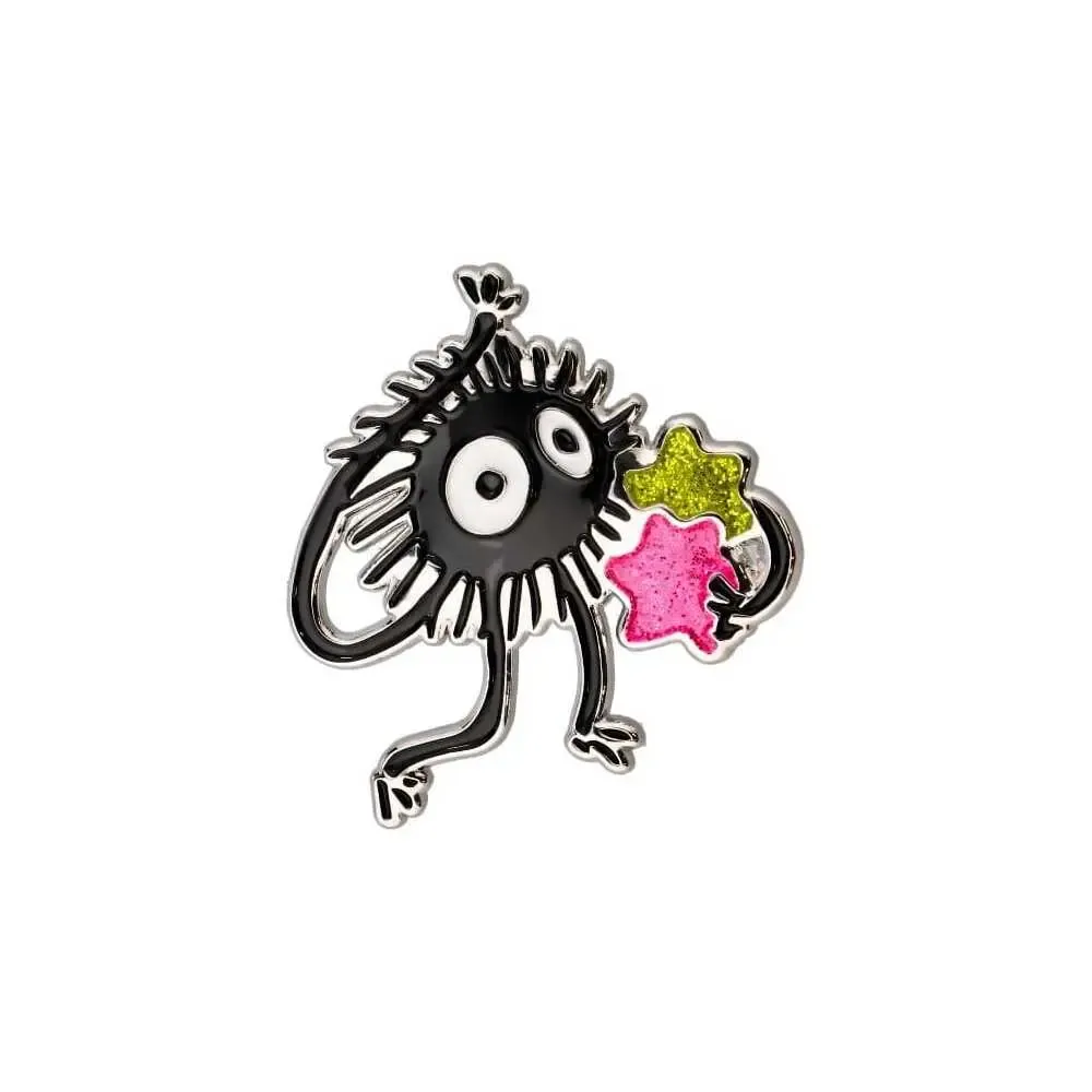 Chihiros Reise ins Zauberland Metall-Brosche Susuwatari