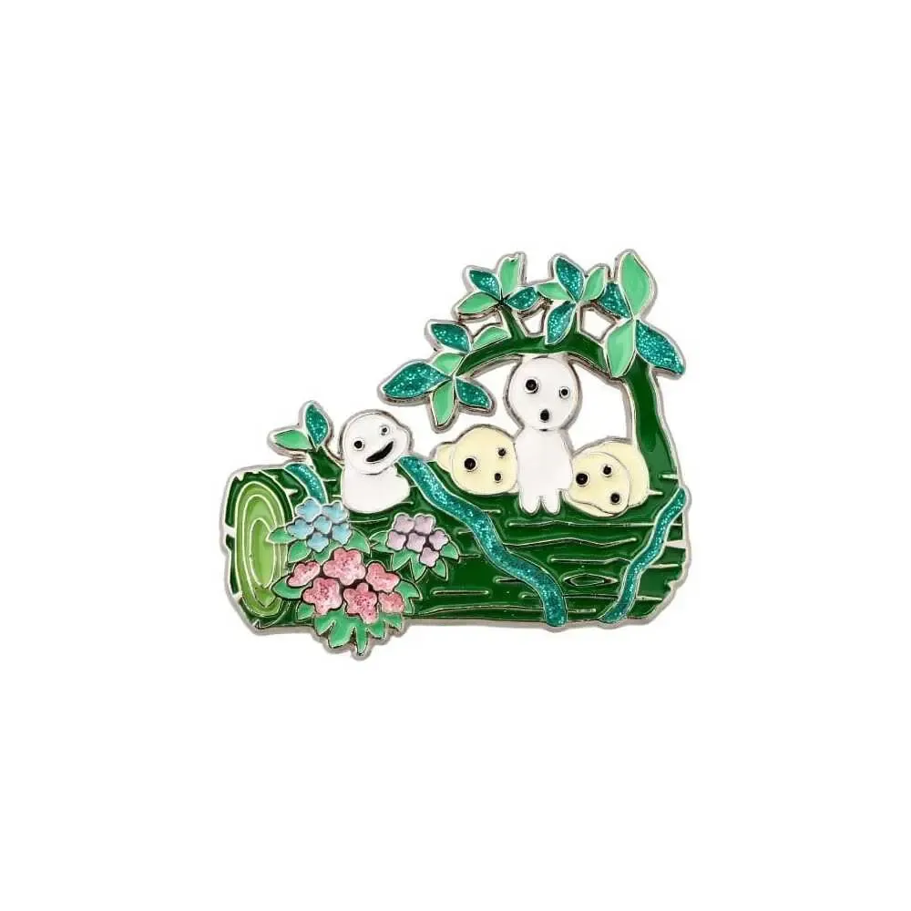 Prinzessin Mononoke Metall-Brosche Kodama