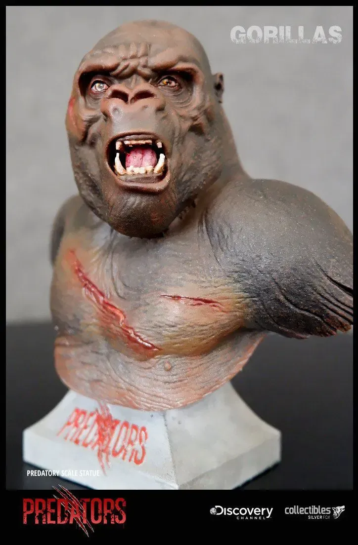 Predators Predatory Scale Gorilla Büste 12 cm
