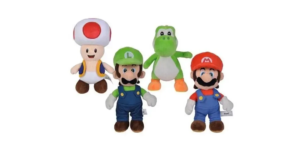 Super Mario Plüschfiguren All Stars 20 cm Sortiment (12)