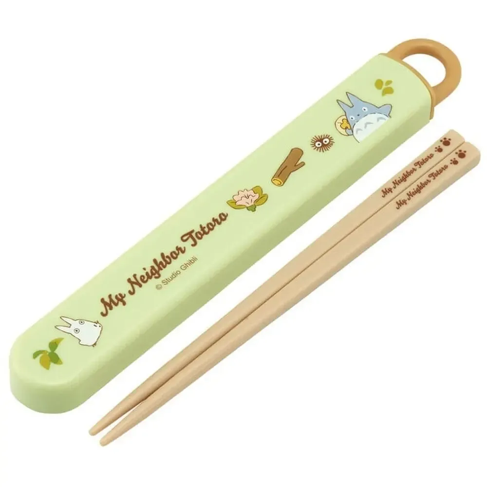 Mein Nachbar Totoro Essstäbchen mit Box Totoro & Catbus 16 cm