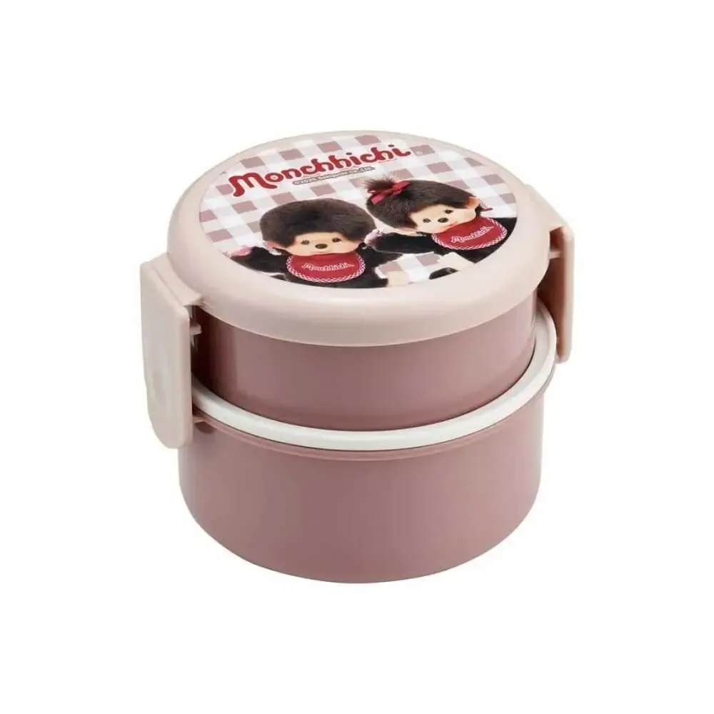 Monchhichi Zweilagige Runde Lunchbox