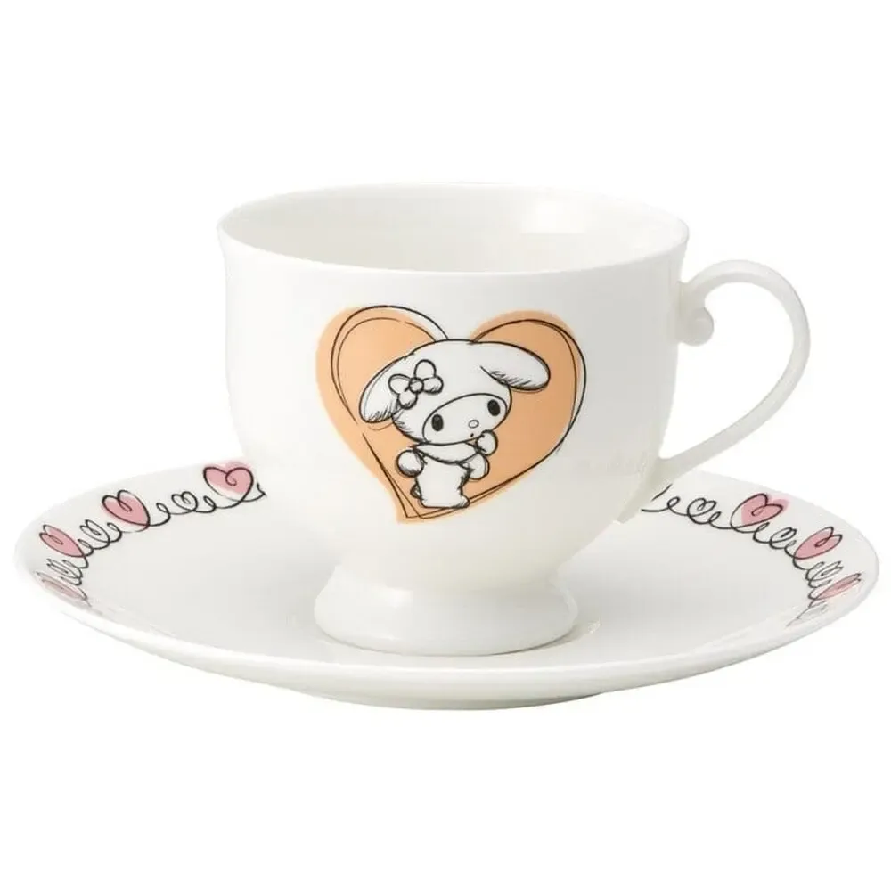 Sanrio Bone China Tasse und Teller Set My Melody