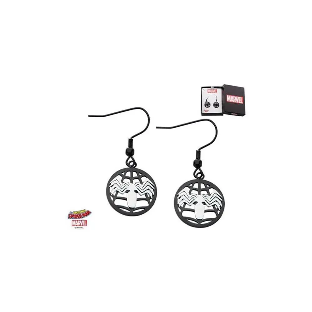 Spider-Man Spider Web Edelstahl-Ohrringe