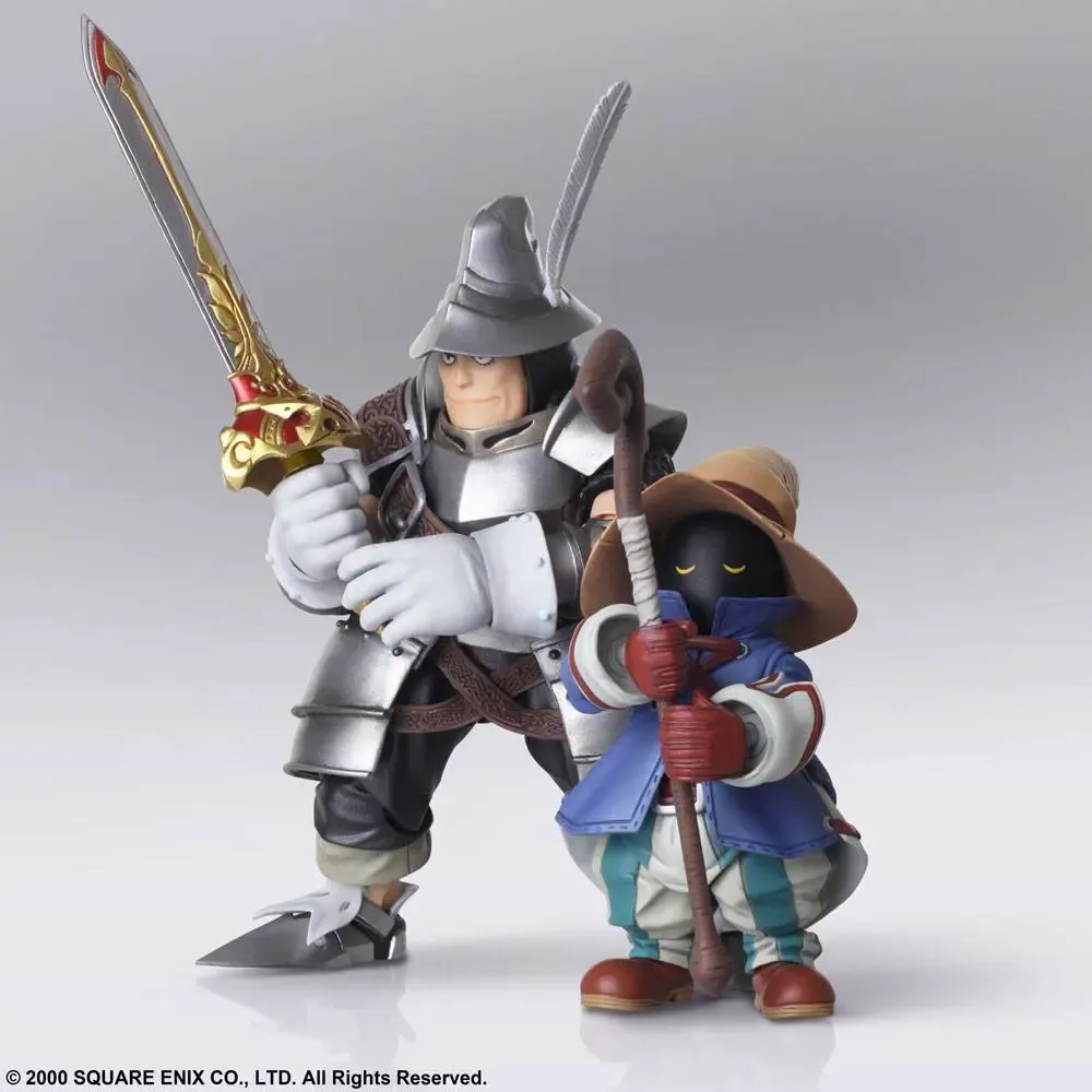 Final Fantasy IX Bring Arts Actionfiguren Vivi Ornitier & Adelbert Steiner 10 - 15 cm