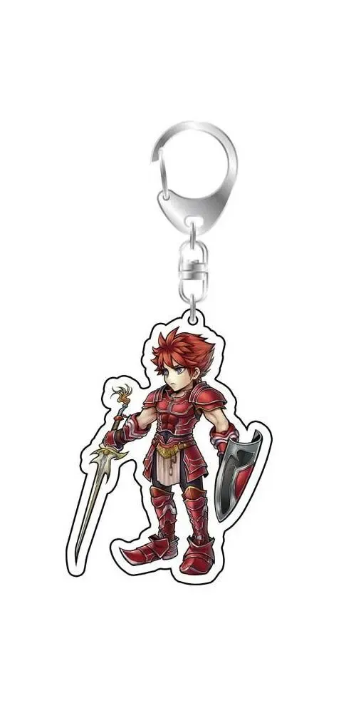 Dissidia Final Fantasy Acryl-Schlüsselanhänger Warrior of Light