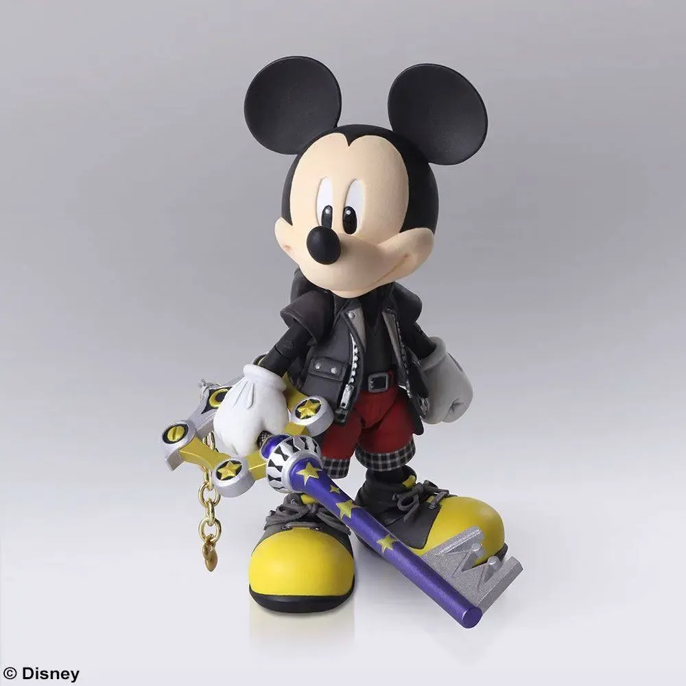 Kingdom Hearts III König Micky Bring Arts Actionfigur 9 cm