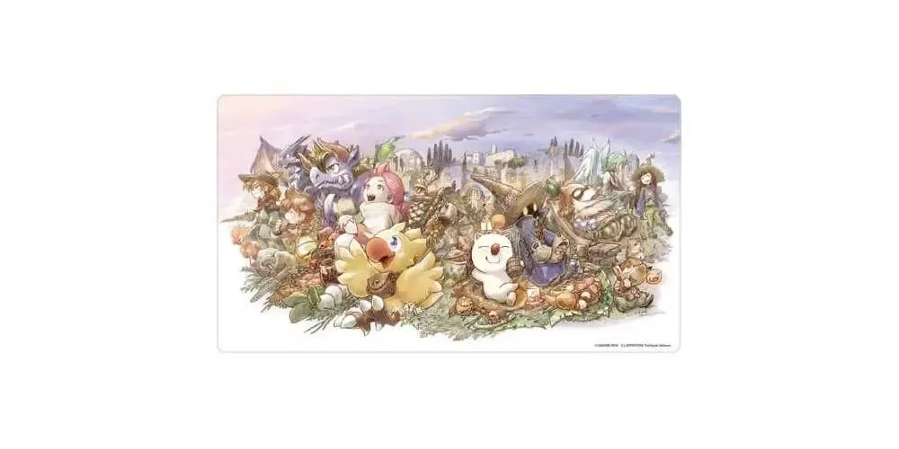 Final Fantasy Spielmatte Chocobo & Friends 61 x 34 cm