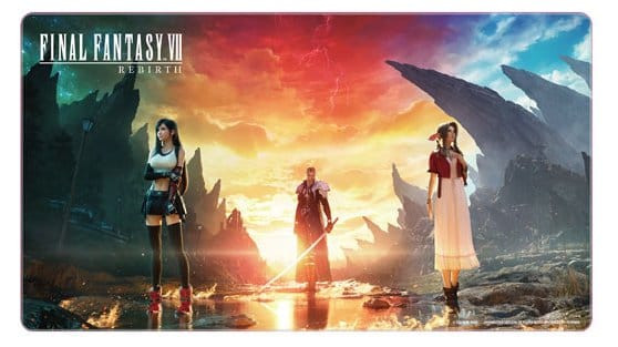 Final Fantasy VII Rebirth Spielmatte Key Art 61 x 34 cm