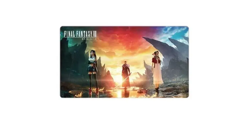Final Fantasy VII Rebirth Spielmatte Key Art 61 x 34 cm