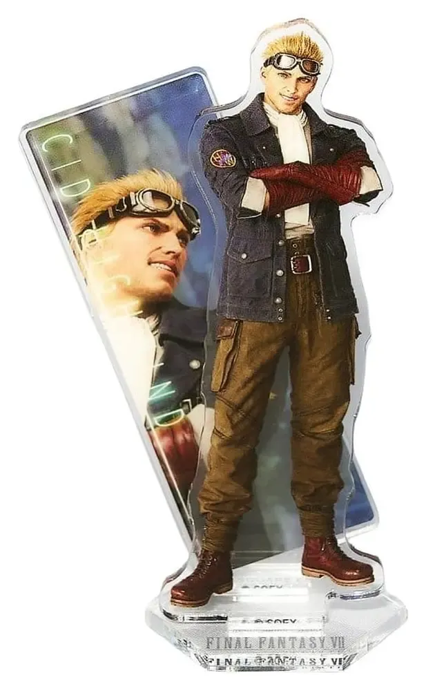 Final Fantasy VII Rebirth Acryl Ständer Cid Highwind 14 cm