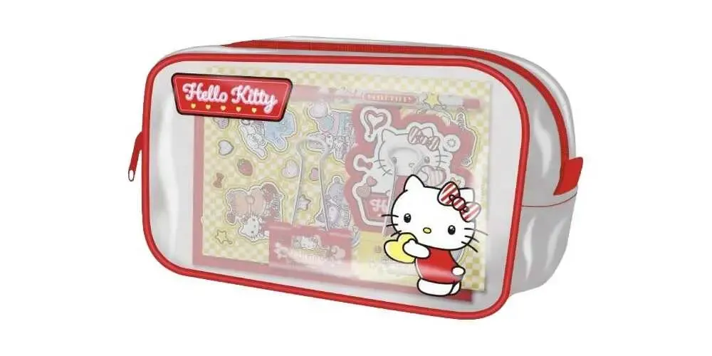 Hello Kitty and Friends Federmäppchen-Set Transparent American Diner Version