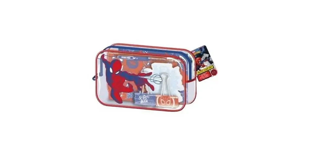 Spider-Man Mäppchen-Schreibset Red, White and Blue Display (6)