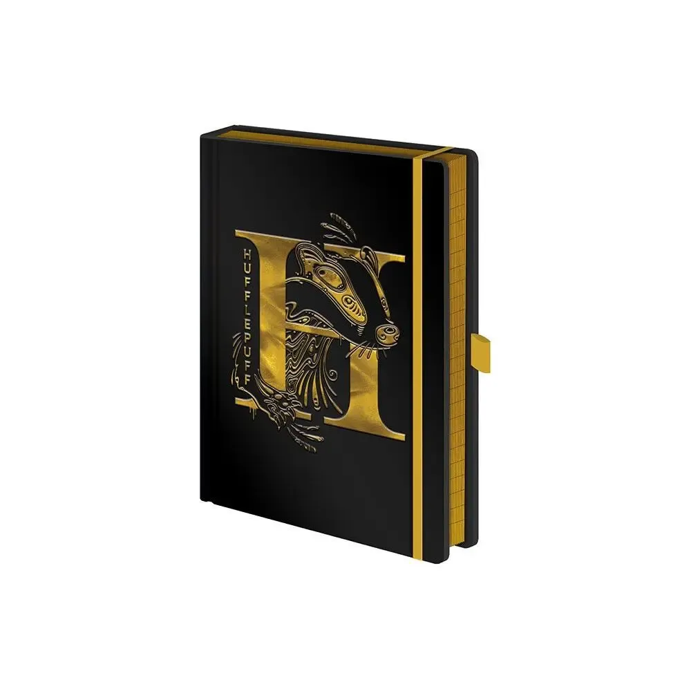 Harry Potter Premium Notizbuch A5 Hufflepuff Foil