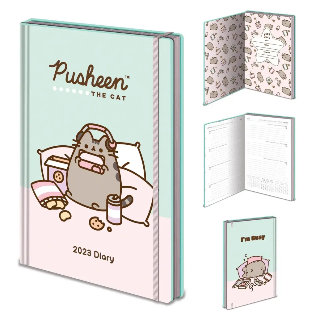 Pusheen Tagebuch 2023 I'm Busy