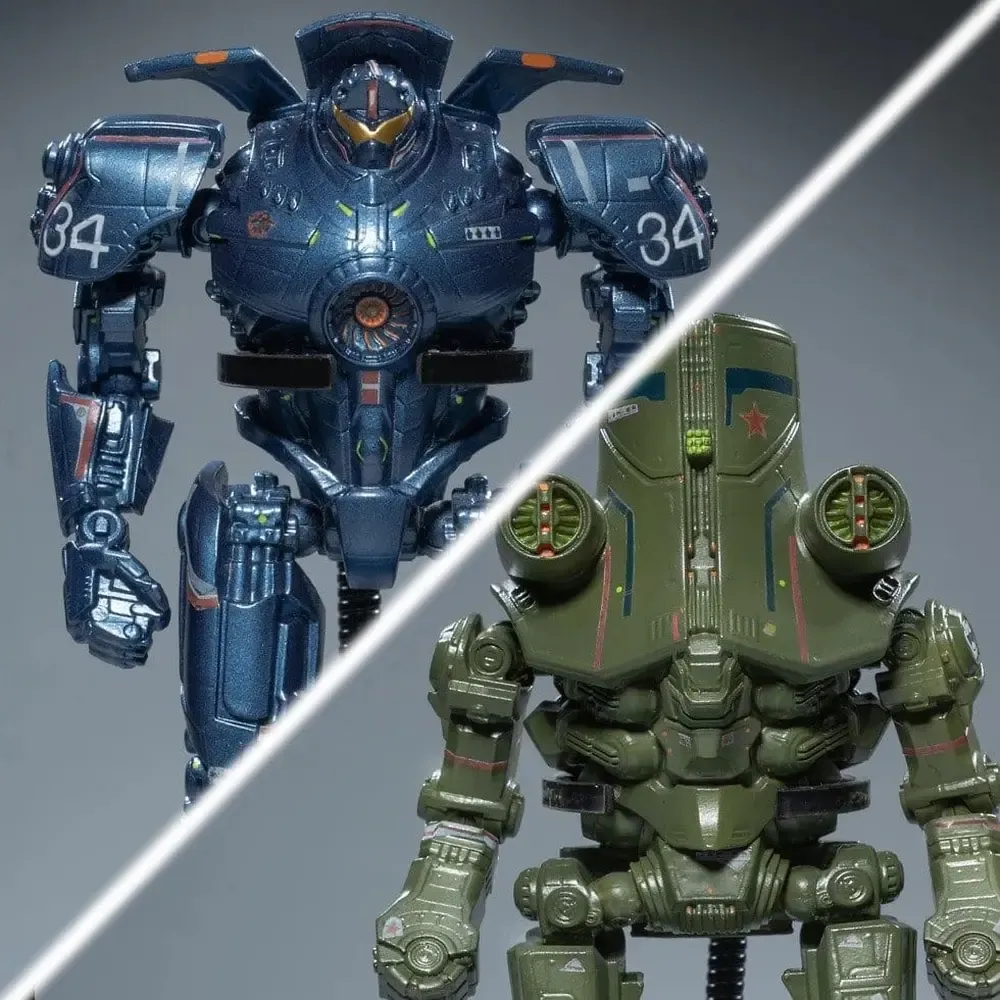 Pacific Rim DefoStyle Figur 2er-Pack Gipsy Danger & Cherno Alpha DX 17 cm