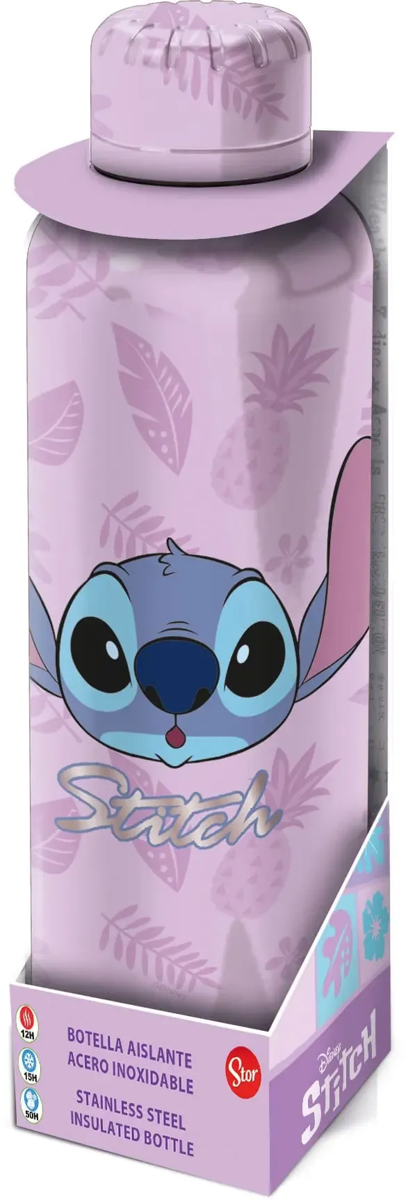 Lilo & Stitch Edelstahl-Trinkflasche Stitch