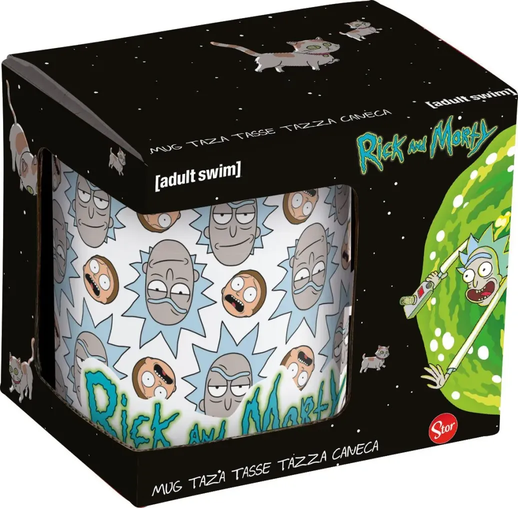 Rick & Morty Tasse Characters