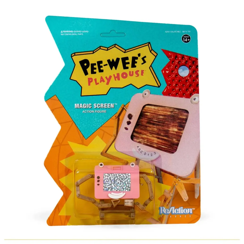 Pee-wee's Playhouse ReAction Actionfigur Magic Screen