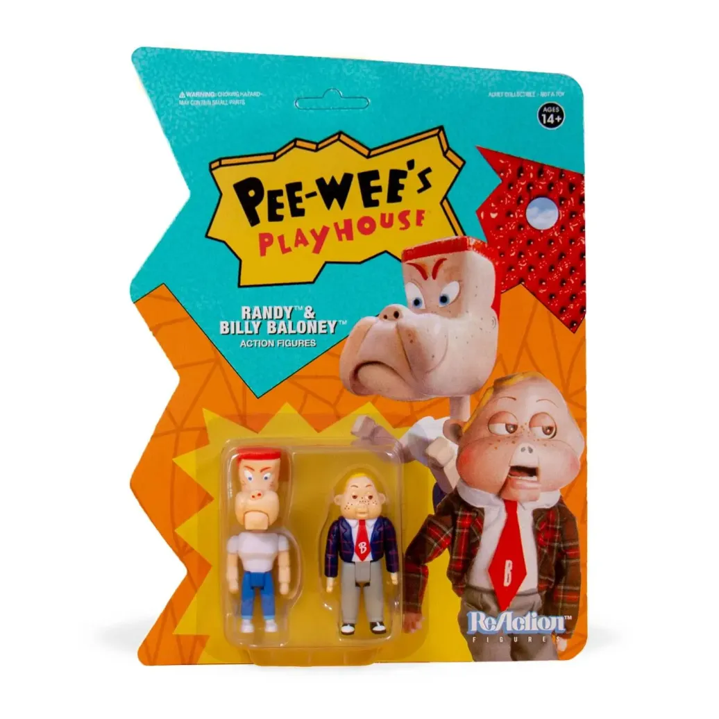 Pee-wee's Playhouse ReAction Actionfiguren Doppelpack Randy & Billy Baloney