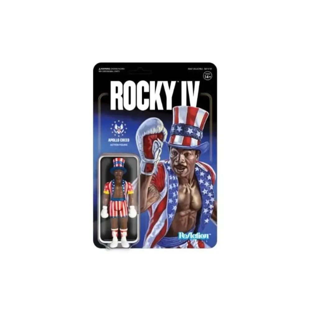 Rocky 4 ReAction Actionfigur Apollo Creed 10 cm