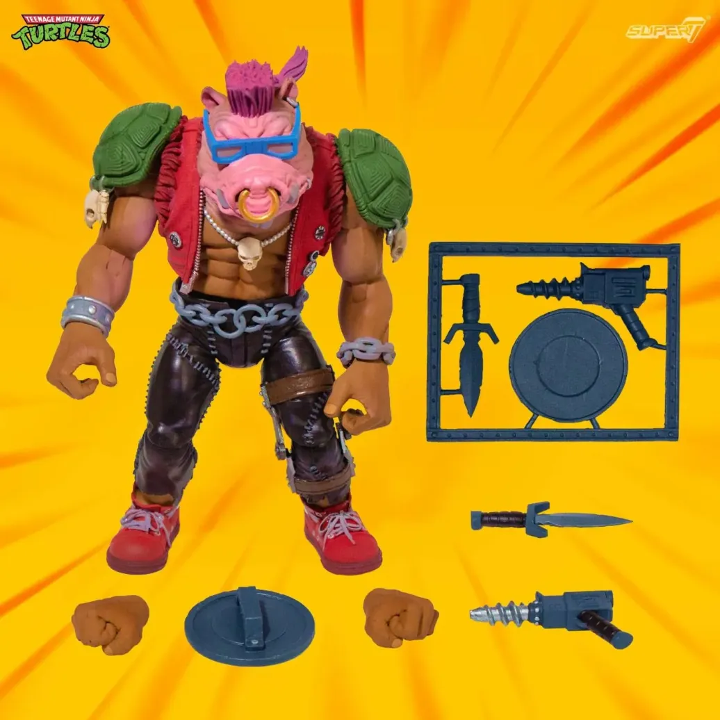 Teenage Mutant Ninja Turtles Bebop Ultimates Actionfigur 18 cm