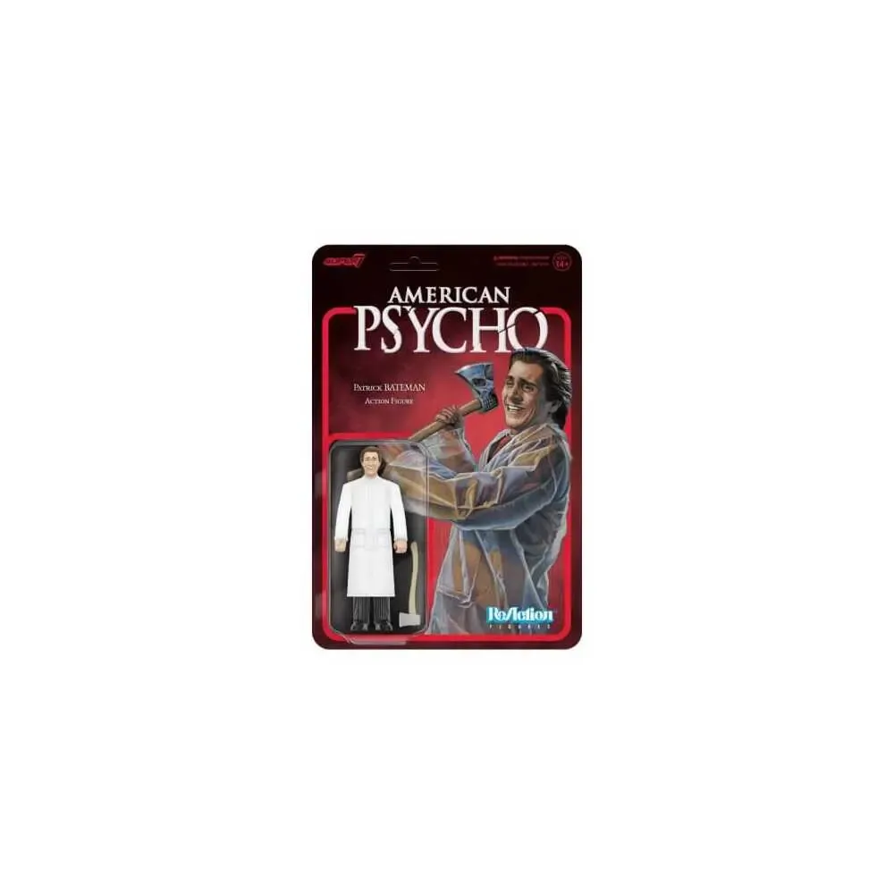 American Psycho (2000) ReAction Actionfigur Wave 01 Patrick Bateman (Raincoat) 10 cm