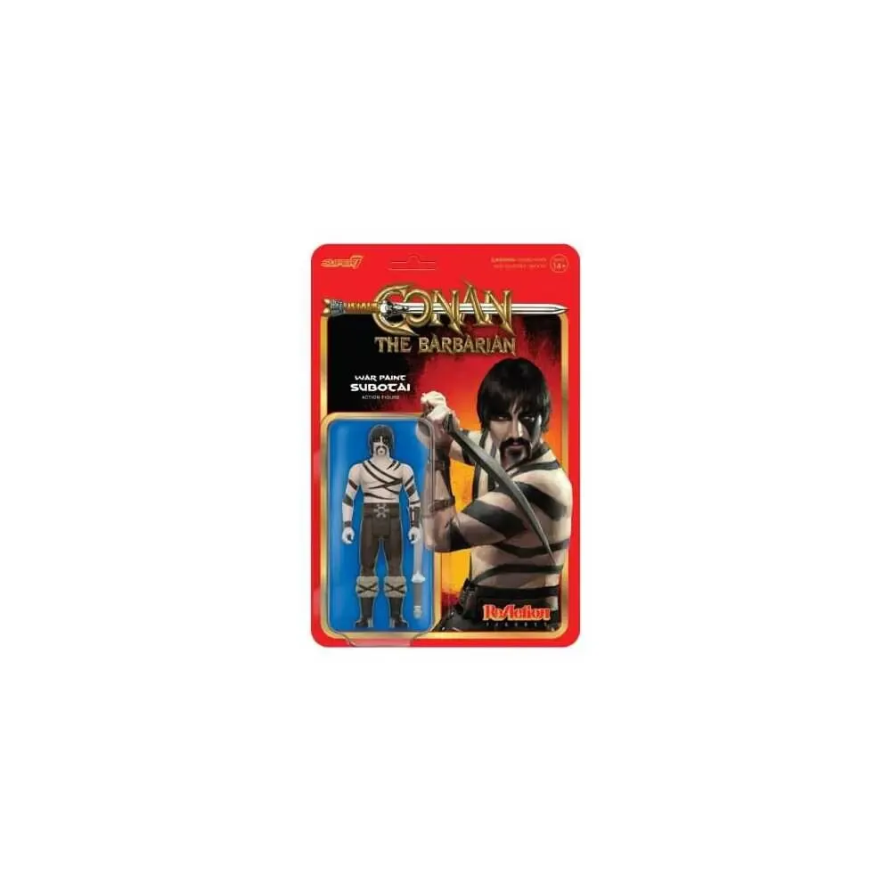 Conan Der Barbar ReAction Actionfigur Wave 02 Subotai (War Paint) 10 cm