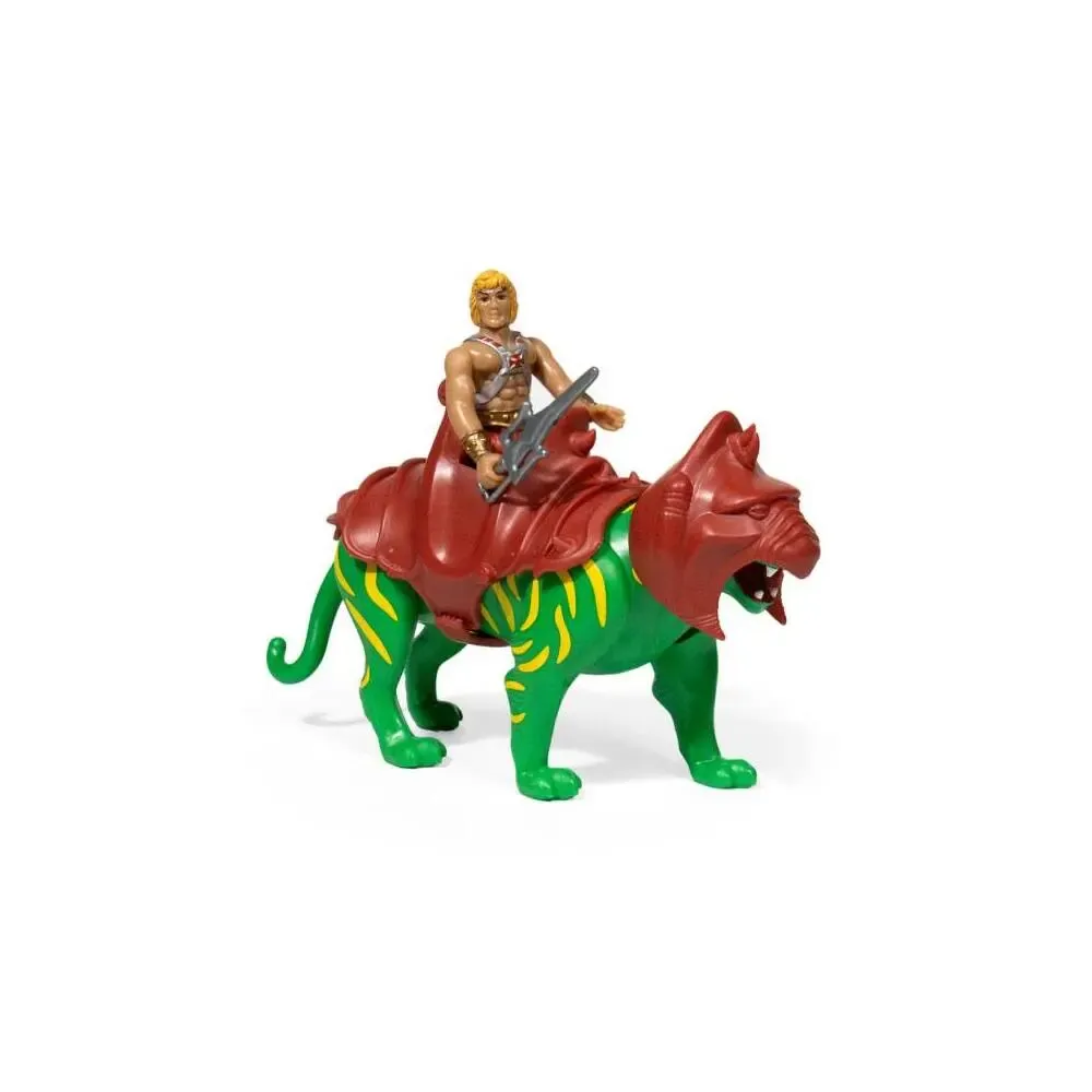 Masters of the Universe He-Man & Battlecat ReAction Actionfiguren Doppelpack 10 cm