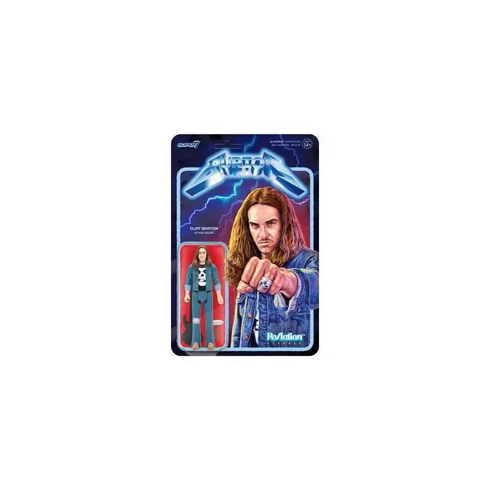 Cliff Burton ReAction Actionfigur Wave 01 Cliff Burton 10 cm