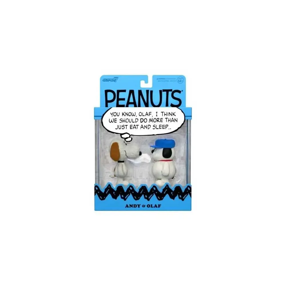 Peanuts ReAction Actionfiguren 2er-Pack Olaf & Andy 10 cm
