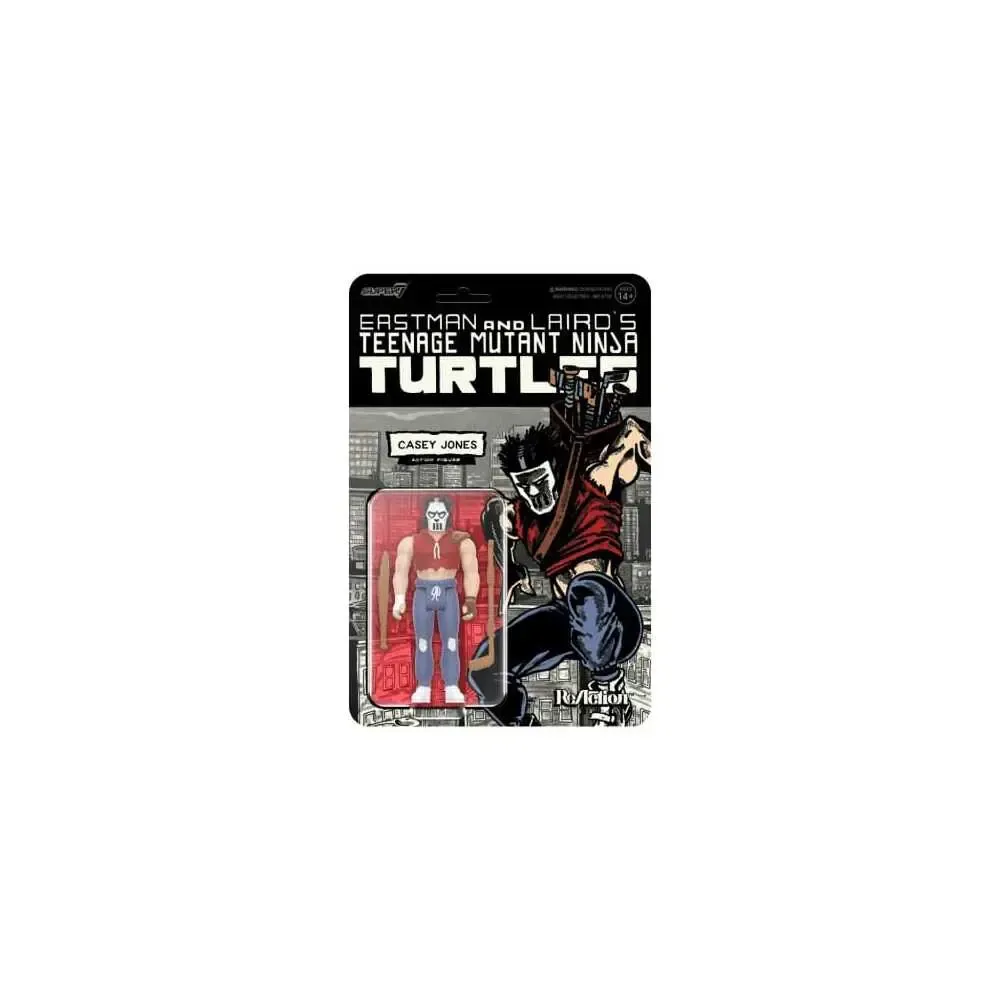 Teenage Mutant Ninja Turtles ReAction Actionfigur Wave 11 Casy Jones (Comic Color) 10 cm