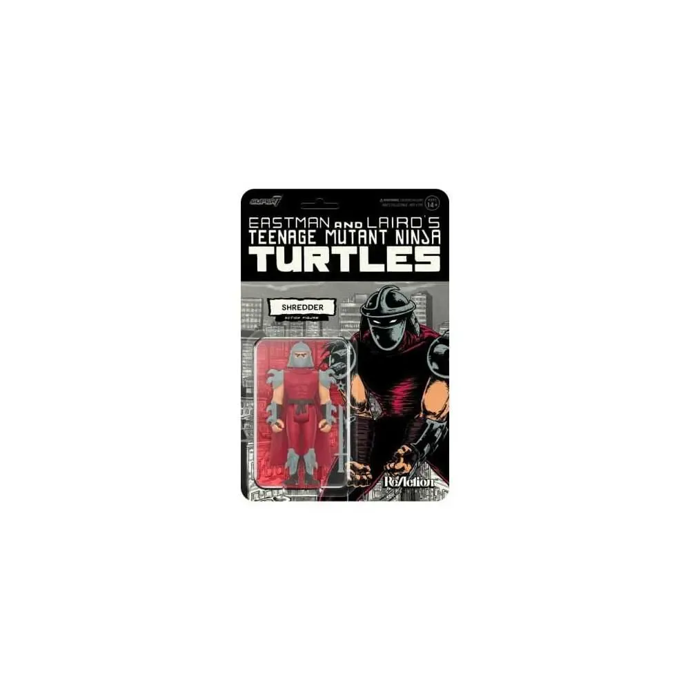 Teenage Mutant Ninja Turtles ReAction Actionfigur Wave 11 Shredder (Comic Color) 10 cm