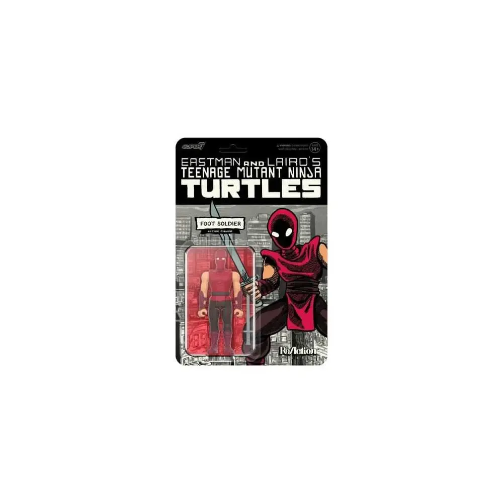 Teenage Mutant Ninja Turtles ReAction Actionfigur Wave 11 Foot Soldier (Comic Color) 10 cm