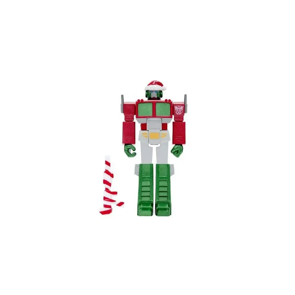 Transformers ReAction Actionfigur Optimus Santa 10 cm