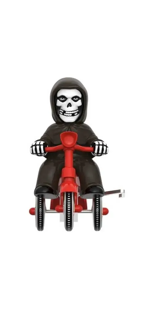 Misfits Super Cycles Actionfigur Fiend (Black with Red Trike) 13 cm
