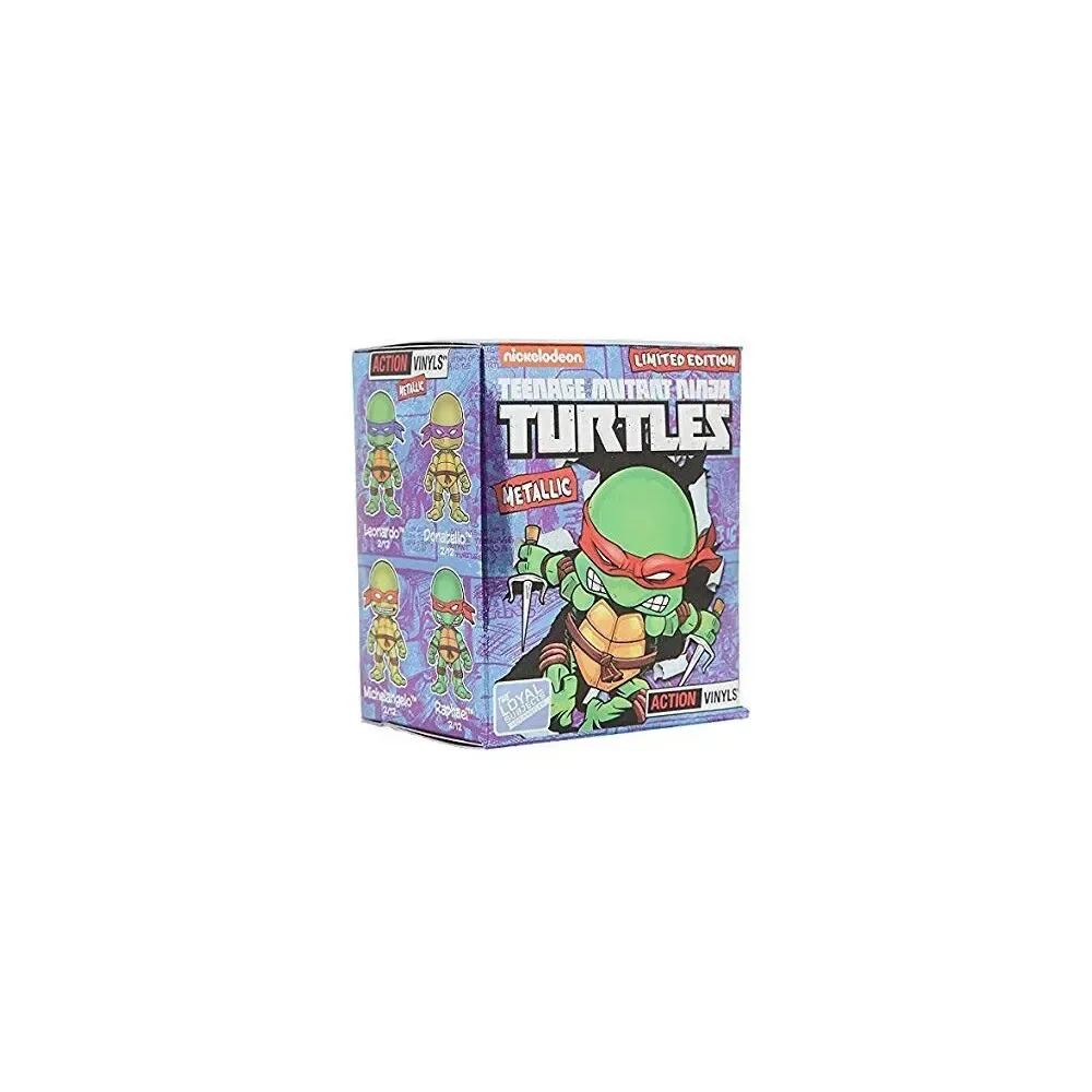 Teenage Mutant Ninja Turtles Metallic Action Vinyl Minifiguren 8 cm Display