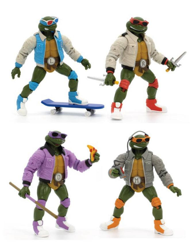 Teenage Mutant Ninja Turtles BST AXN Actionfiguren 13 cm Street Gang Sortiment #3 Exclusive