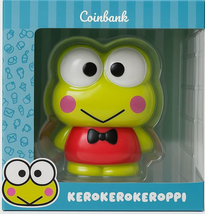 Sanrio Spardose Kerokerokeroppi