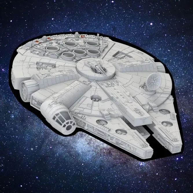 Star Wars Picknickdecke Millennium Falke